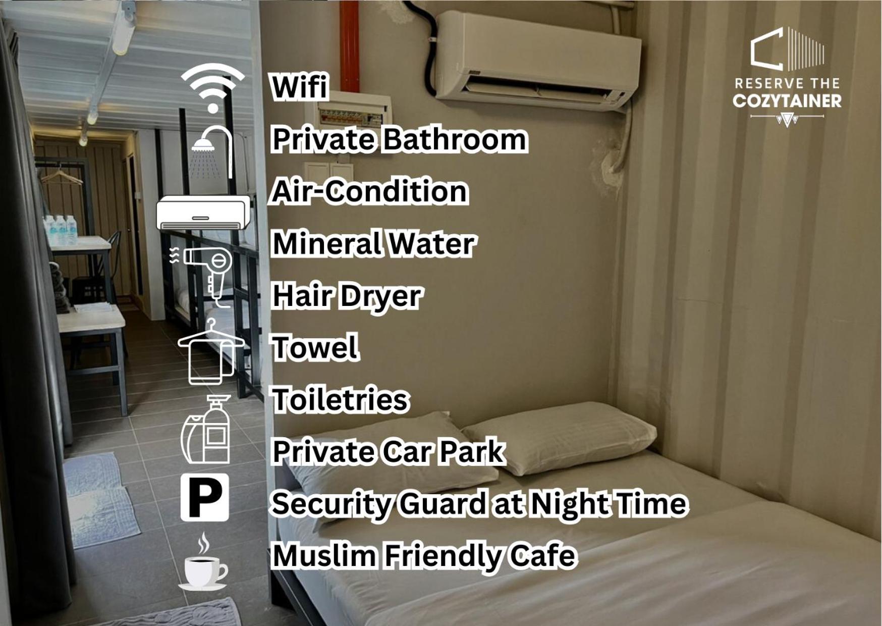 The Cozytainer Hotel Тайпинг Екстериор снимка