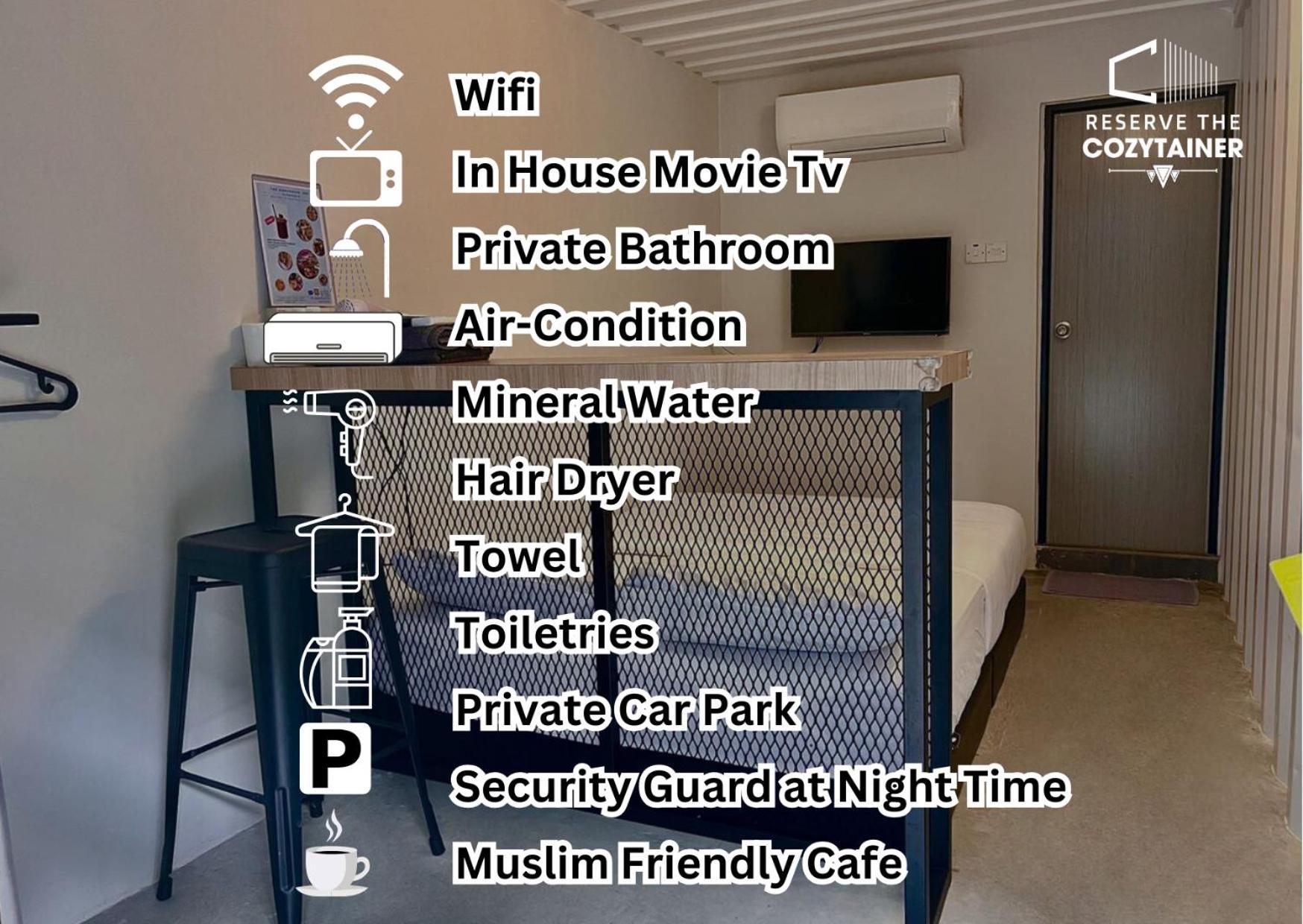 The Cozytainer Hotel Тайпинг Екстериор снимка